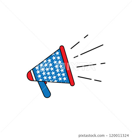Speaker icon on white background 120011324