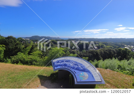 名古屋城天守閣遺址的風景（神部島方向） 120012057