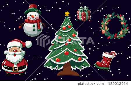 聖誕節材料集 120012934