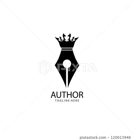 king pen logo design vector king pen logo design vector 120013946
