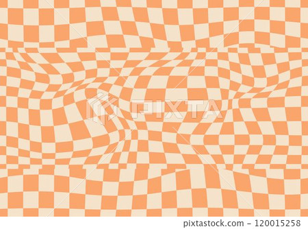 Psychedelic checkerboard poster Psychedelic checkerboard poster 120015258