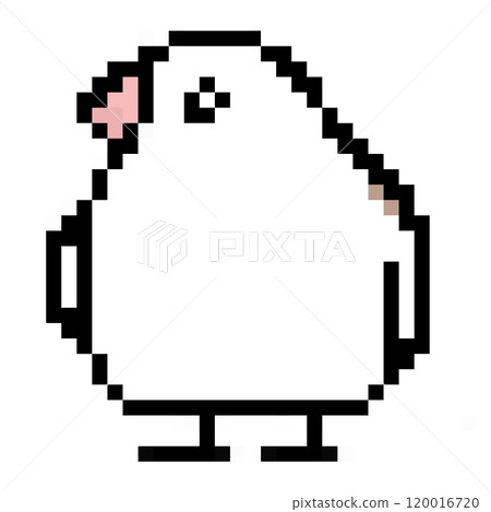 Pixel art Animal illustration Bengalese Pixel art Animal illustration Bengalese 120016720