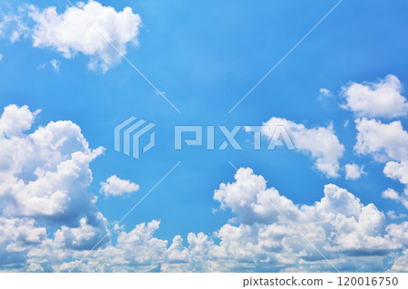 夏天藍天和雲彩 120016750