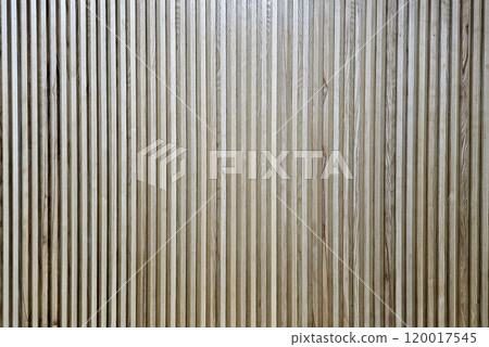 Wooden Vertical Line Wall Background. Wooden Vertical Line Wall Background. 120017545