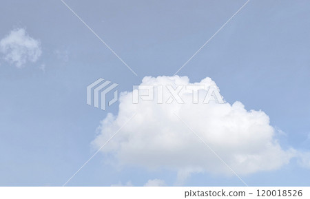 Close up White Cloud and Blue Sky for Background. 120018526