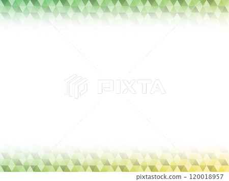 綠色漸層多邊形框架 綠色漸層多邊形框架 120018957