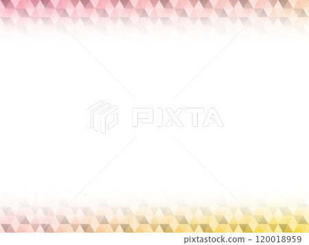 粉紅色漸層多邊形框架 120018959