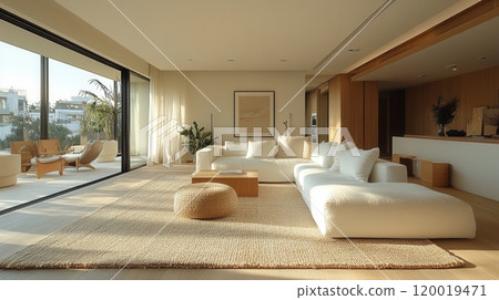 Modern Minimalist Living Room Modern Minimalist Living Room 120019471