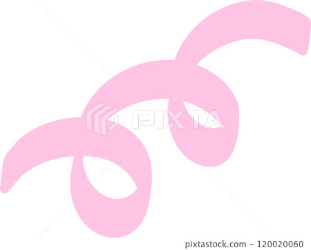 coquette Pink Ribbon Curve 120020060
