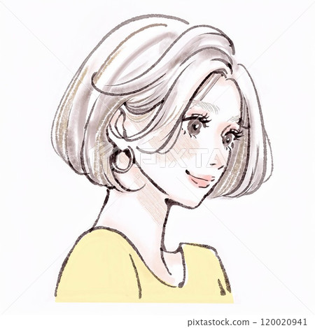 婦女和女孩插畫素材 婦女和女孩插畫素材 120020941