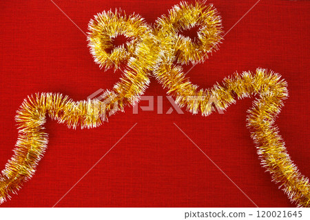 New Year's holiday fabric, red fabric 120021645