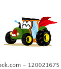 拖拉機的插圖 拖拉機的插圖 120021675