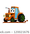 拖拉機的插圖 拖拉機的插圖 120021676