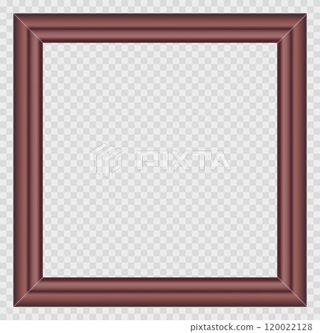 Squared golden vintage textured wooden frame for your design. Vintage cover. Place for text. Vintage antique gold beautiful frames for paintings or photographs. Template vector illustration 120022128