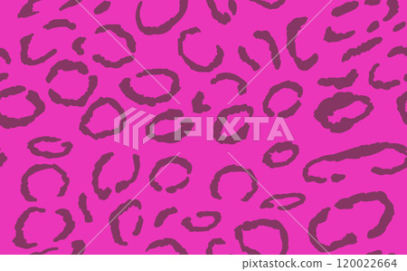 Abstract modern leopard seamless pattern. Animals trendy background. Color decorative vector stock illustration for print, card, postcard, fabric, textile. Modern ornament of stylized skin Abstract modern leopard seamless pattern. Animals trendy background. Color decorative vector stock illustration for print, card, postcard, fabric, textile. Modern ornament of stylized skin 120022664