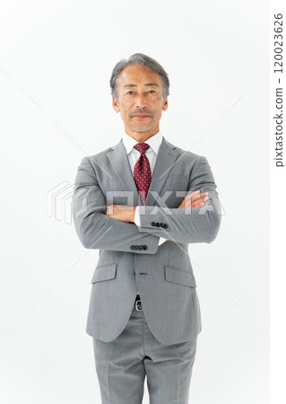 Business senior male portrait 120023626
