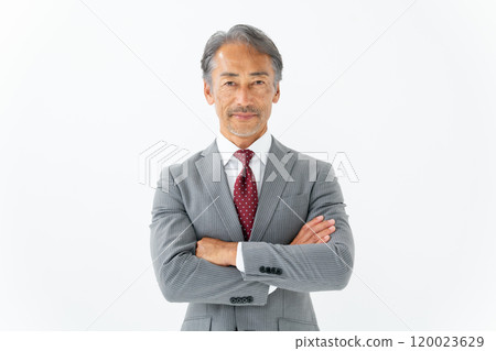 Business senior male portrait 120023629
