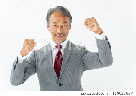 商務老人握拳頭泵 120023657