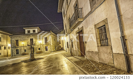 Street Scene, Pravia, Spain 120024133