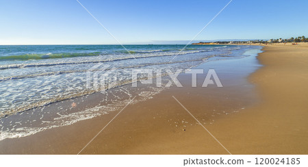 Beach of la Barrosa, Chiclana, Spain Beach of la Barrosa, Chiclana, Spain 120024185