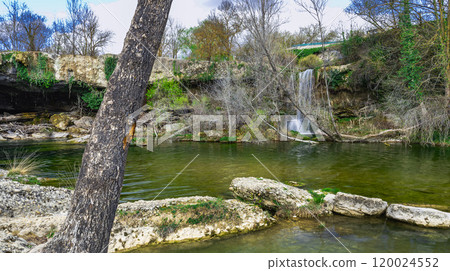 Jerea River Waterfall, Pedrosa de Tobalina, Spain Jerea River Waterfall, Pedrosa de Tobalina, Spain 120024552