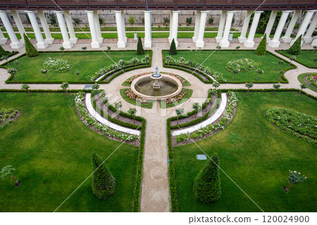 Historical Lysice Castle, iconic landmark in Lysice town, South Moravia, Czech Republic. Historical Lysice Castle, iconic landmark in Lysice town, South Moravia, Czech Republic. 120024900