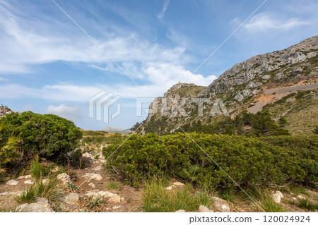 View from Mirador de Es Colomer, Balearic Islands Mallorca Spain. 120024924