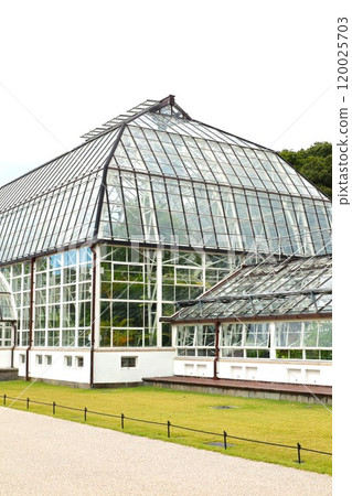 Landscape with greenhouse Landscape with greenhouse 120025703