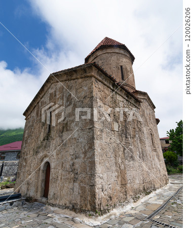 Church of Kish, aka the Church of Saint Elisha or Holy Mother of God Church, located in the village of Kish, Azerbaijan Church of Kish, aka the Church of Saint Elisha or Holy Mother of God Church, located in the village of Kish, Azerbaijan 120026206
