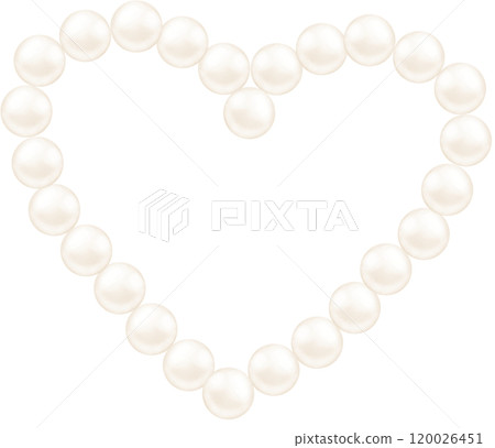 Coquette heart shaped pearl Coquette heart shaped pearl 120026451