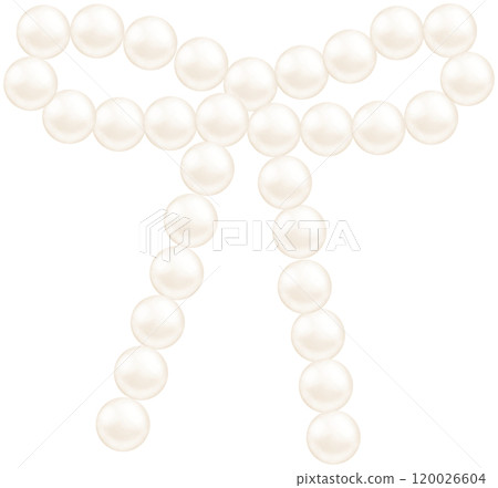 Coquette pearl bow 120026604