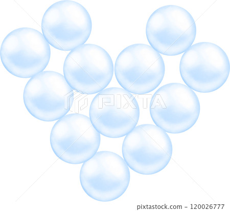 Coquette blue heart shaped pearl 120026777