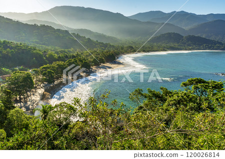 Castelhanos beach on Ilhabela Castelhanos beach on Ilhabela 120026814