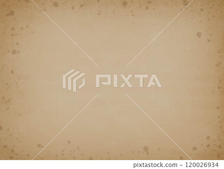 Old textured paper, waste paper, stains, discoloration, background material 120026934