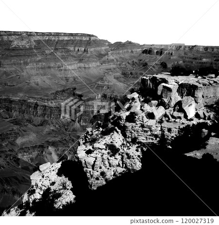 Clear Day At The Grand Canyon Arizona on Film 120027319