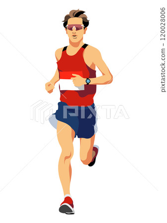 Marathon runner Marathon runner 120028006