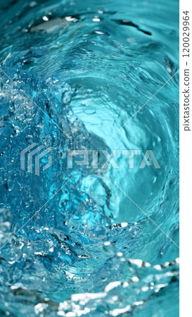 Freeze Motion of Rotating Water in Twister Shape 120029964