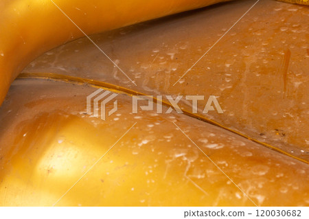 Thai Buddha statue closeup texture Thai Buddha statue closeup texture 120030682