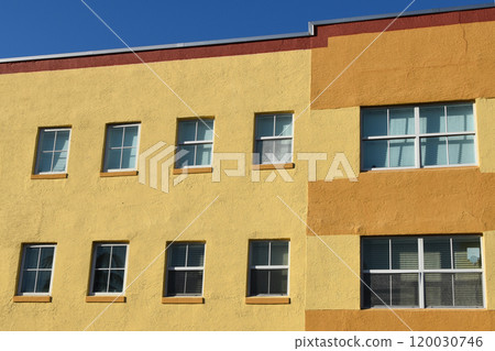 Miami, Florida, USA, facade of buildings, Miami Beach streets, modern urban architecture Miami, Florida, USA, facade of buildings, Miami Beach streets, modern urban architecture 120030746