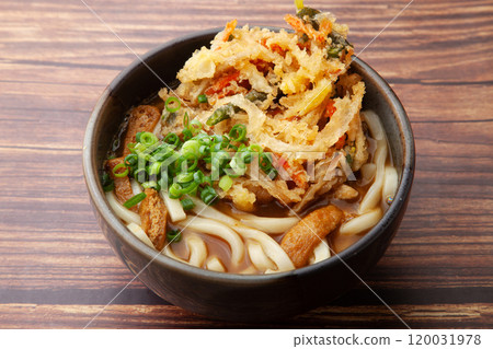 Fried chicken curry udon 120031978