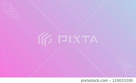 具有粉紅色漸變背景的連續方形圖案框架 120033280