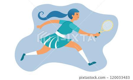 tennis, sport, woman 120033483