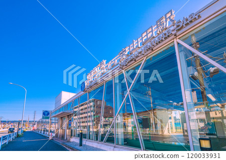 日本橫濱城市景觀 橫濱市營地鐵綠線東山田站等景觀 120033931