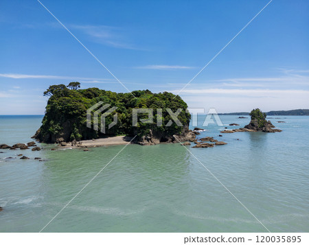 九龍島及台島（無人機空拍）和歌山縣東牟婁郡串本町 120035895