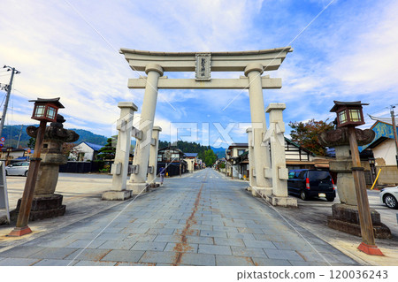 熊野大社大鳥居 120036243