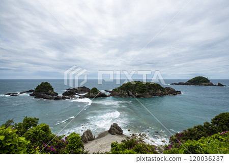 和歌山縣西室町週參見町戀人岬和菸葉 120036287