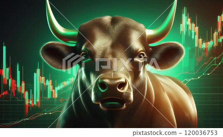 投資多頭形象 股票投資 產生AI圖像 120036753