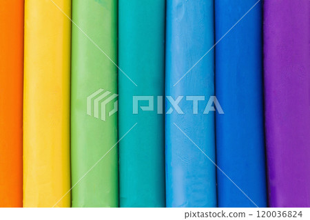 clay. plasticine. wall. background texture 120036824