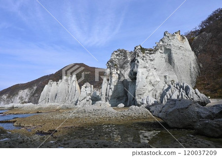 The strange sight of Tenryu Rock at Hotokegaura The strange sight of Tenryu Rock at Hotokegaura 120037209