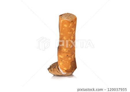 cigarette isolated on white background cigarette isolated on white background 120037935